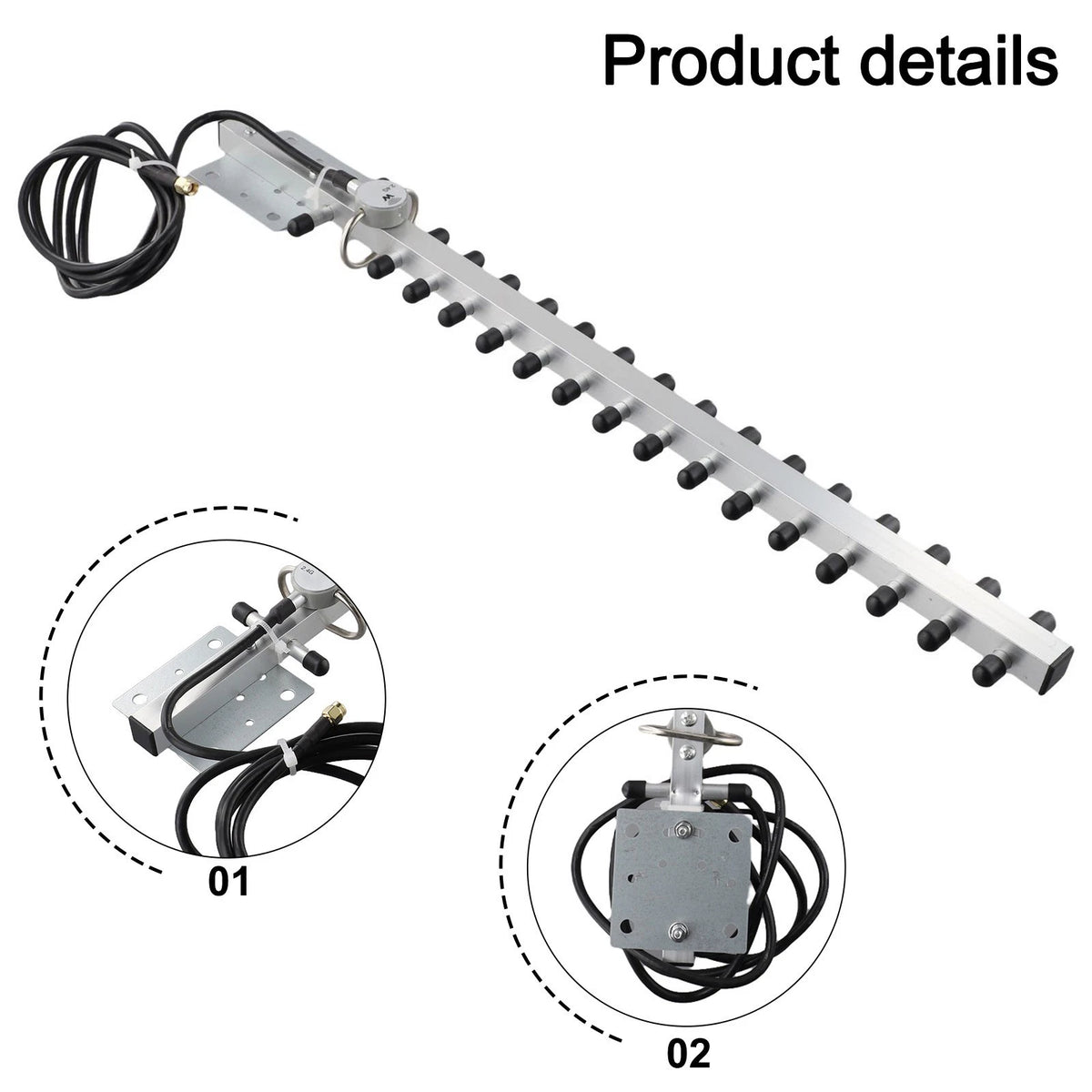 Multi Functional Antenna for Modems, Cards, and Routers