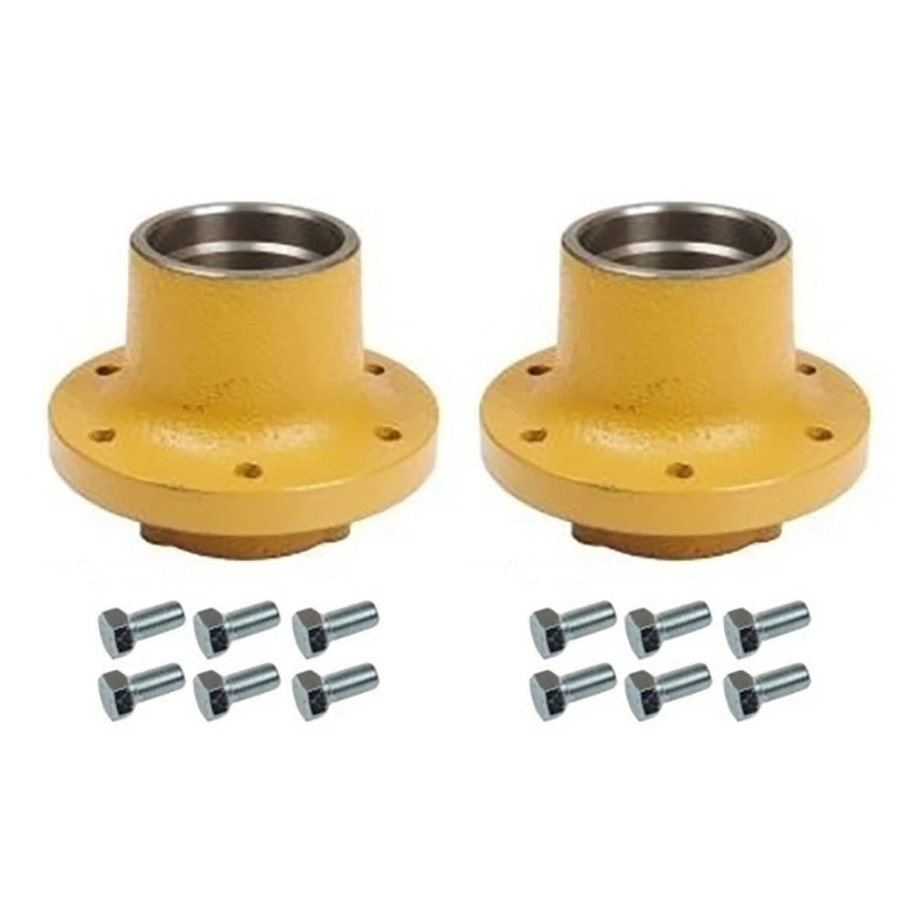 2X R48763 Front Wheel Hubs for John Deere 3020 4010 4020 (1960–1975)