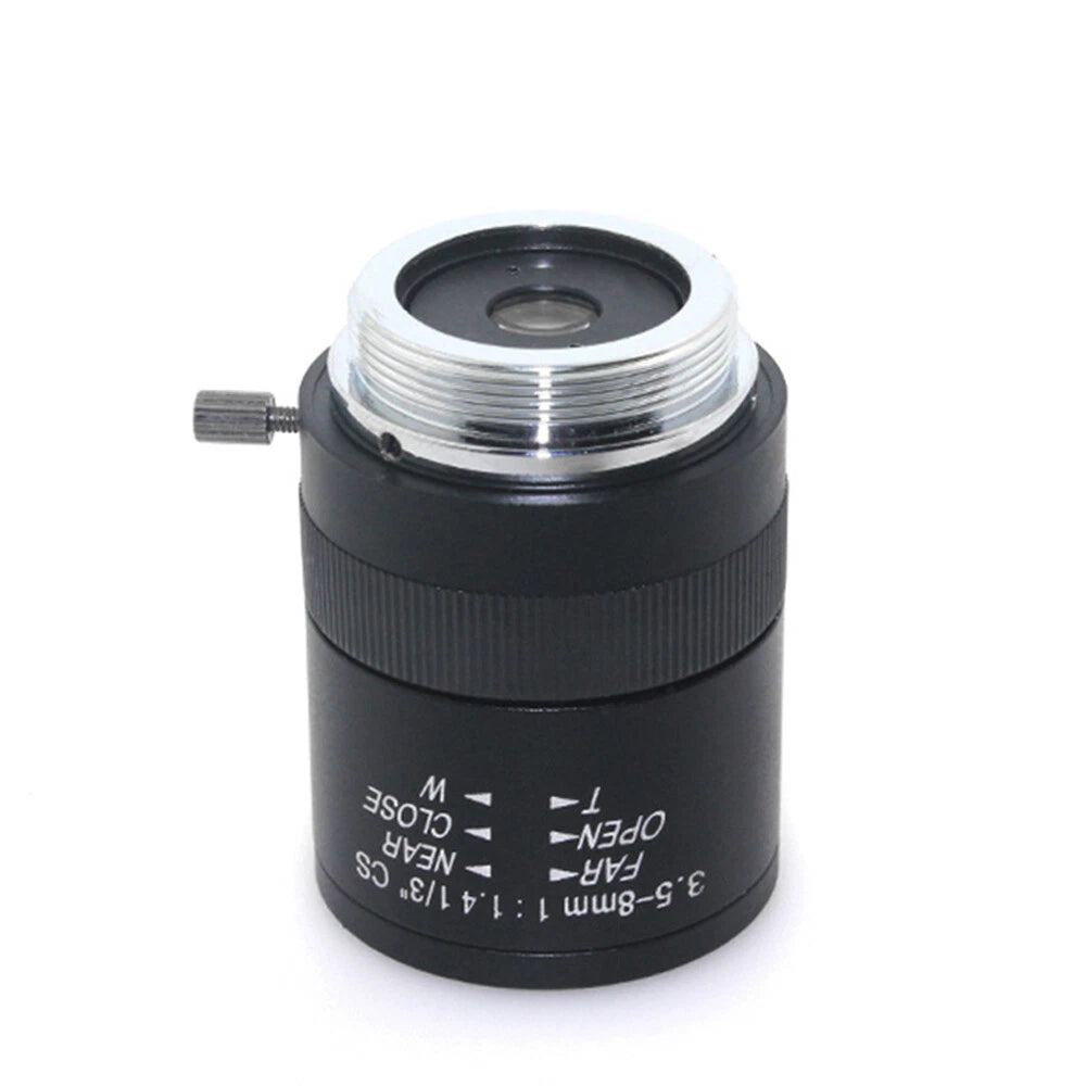 4Pcs Manual IRIS 3.5-8mm CS Mount Lens for Camera