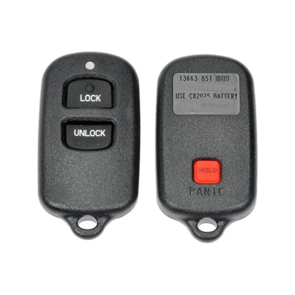 Keyless Remote Case for Toyota Celica (2000–2005) ALX-PAU-MM-13663-CL360A54