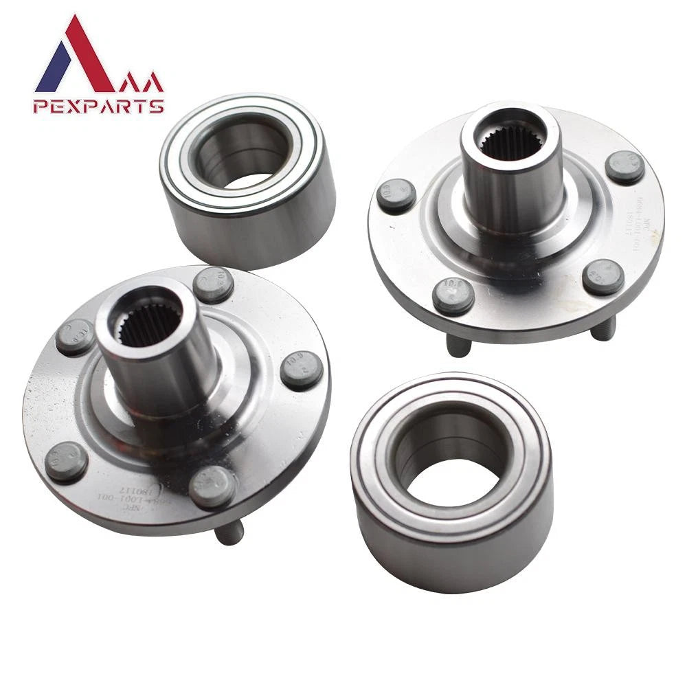 2X Front Wheel Bearing & Hub Assembly for Toyota Camry LE SE L4 (2004–2017) 510063, 930-401