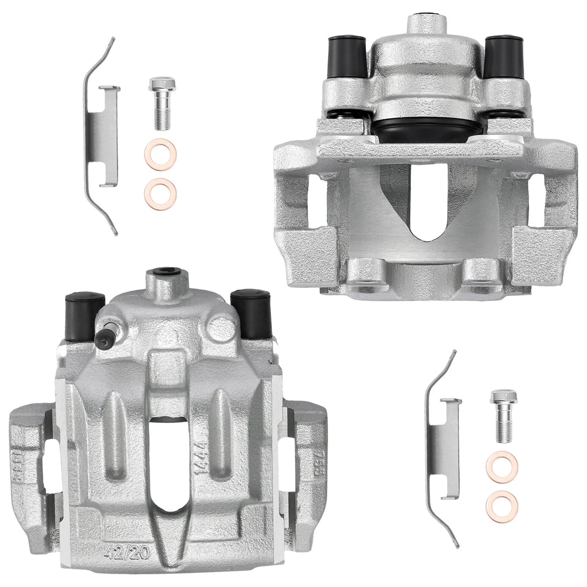 Brake Calipers w/ Bracket Pair for BMW 325xi 325i 323i (2006-2011)