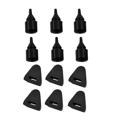 6Pack Fuel Gas Lid Cap Filler for Bumper Tailgate