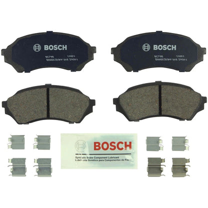 2X BC798 Brake Pad Set Front for Mazda Protege (1999–2002)