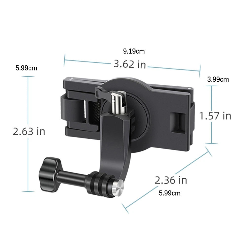 Backpack Clip Mount for GoPro Hero & Insta360 One Camera