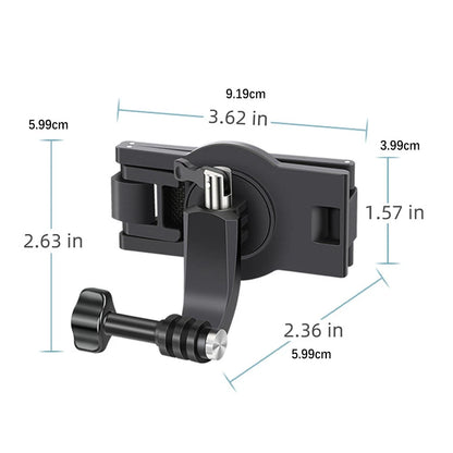 Backpack Clip Mount for GoPro Hero & Insta360 One Camera
