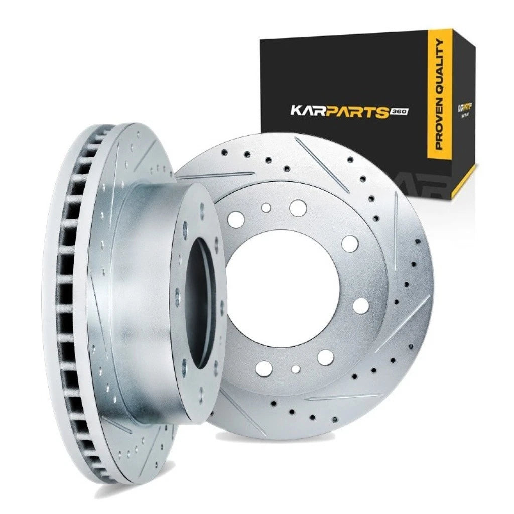 Drilled and Slotted Rotors for Chevy K3500 (1992–2000) ALX-PAU-DF-7002-40002-CLA1