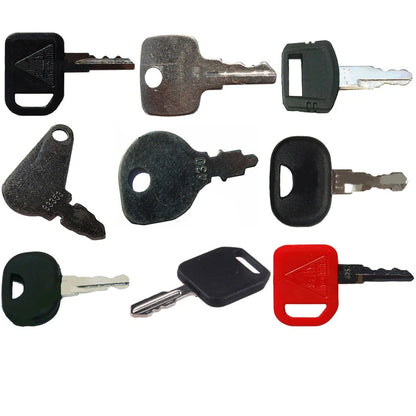 9pcs Key Set for MTD Heavy Equipment