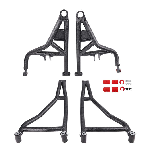 Set of 4 High Clearance Front A Arms for Polaris RZR XP Turbo / 1000 (2014+)