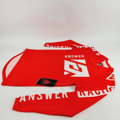 Red/White A23 Syncron Motocross Jersey by Answer Racing - Sizes Vary