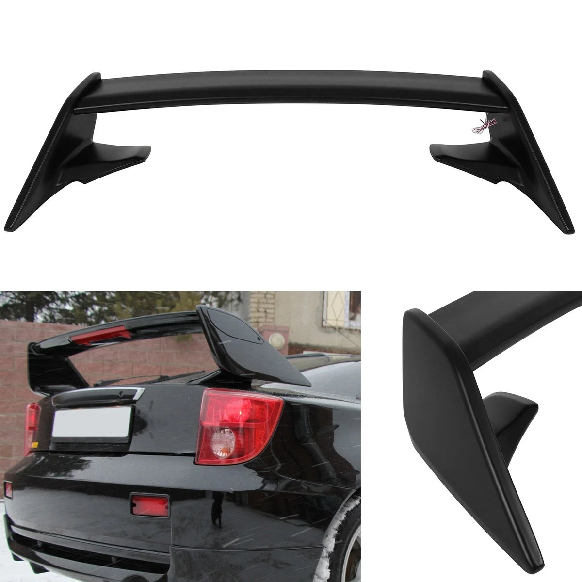 Black ABS Plastic Spoiler Wing for 2000–2005 Toyota Celica