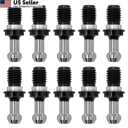 10Pcs CAT40 45° Pull Stud Retention Knob for HAAS CAT 40 CNC