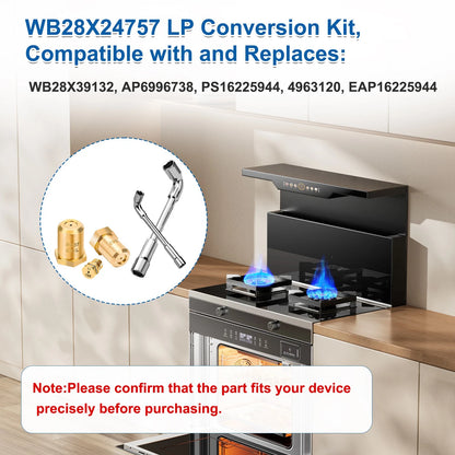 LP Conversion Kit for GE Gas Range JGB660, JGB750, JGB735 (2010–2023)