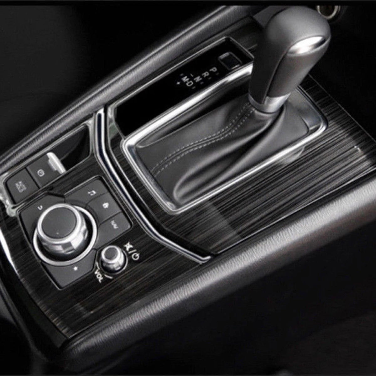 2X Interior Gear Shift Frame Cover Trim for Mazda CX-5 (2017–2018)