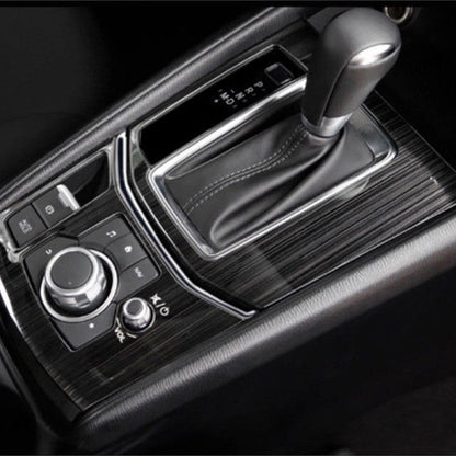 2X Interior Gear Shift Frame Cover Trim for Mazda CX-5 (2017–2018)