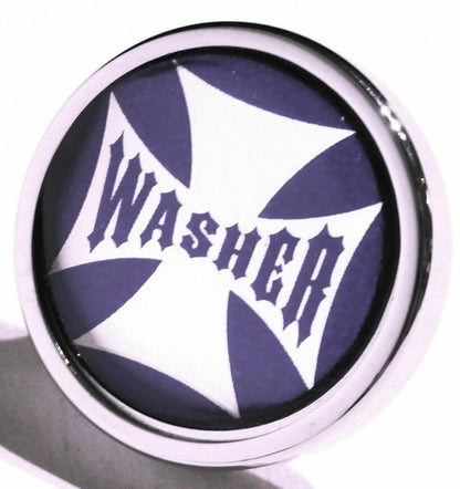 Chrome Aluminum Washer Control Knob for (23620)