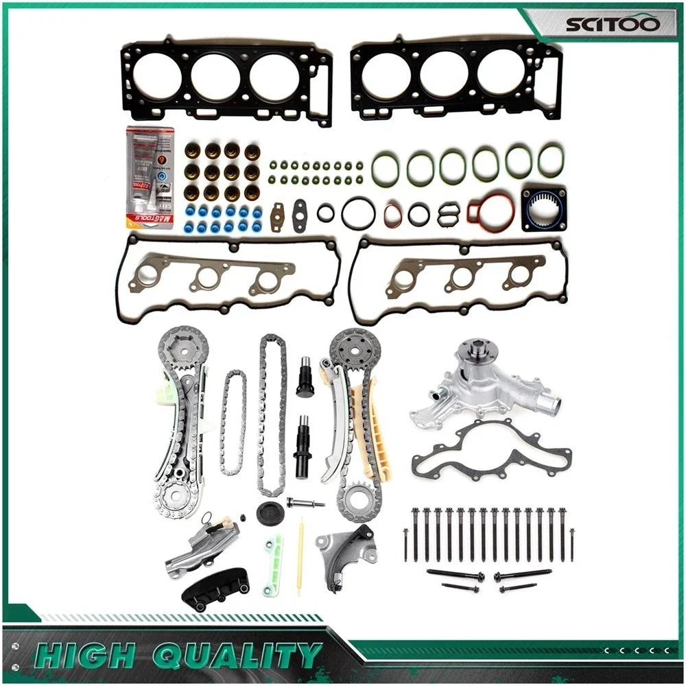 Timing Chain Kit for Ford Ranger (2001–2009) with Head Bolts & Gasket Set