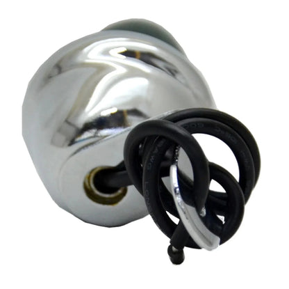1 Bulb Incandescent Mini Auxiliary Light Green Lens Chrome for - 82773