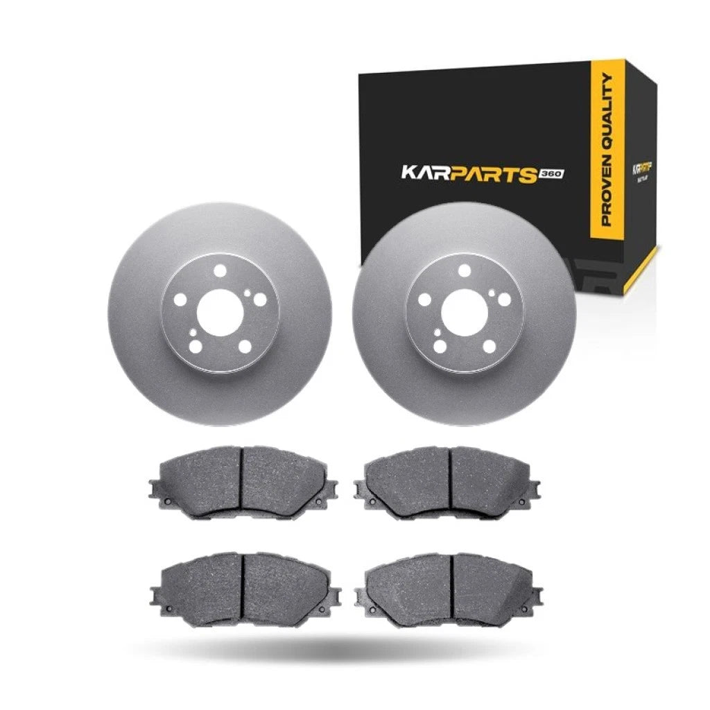Brake Set with Pads for Toyota Matrix (2009–2013) ALX-PAU-DF-4512-76141-CLA4