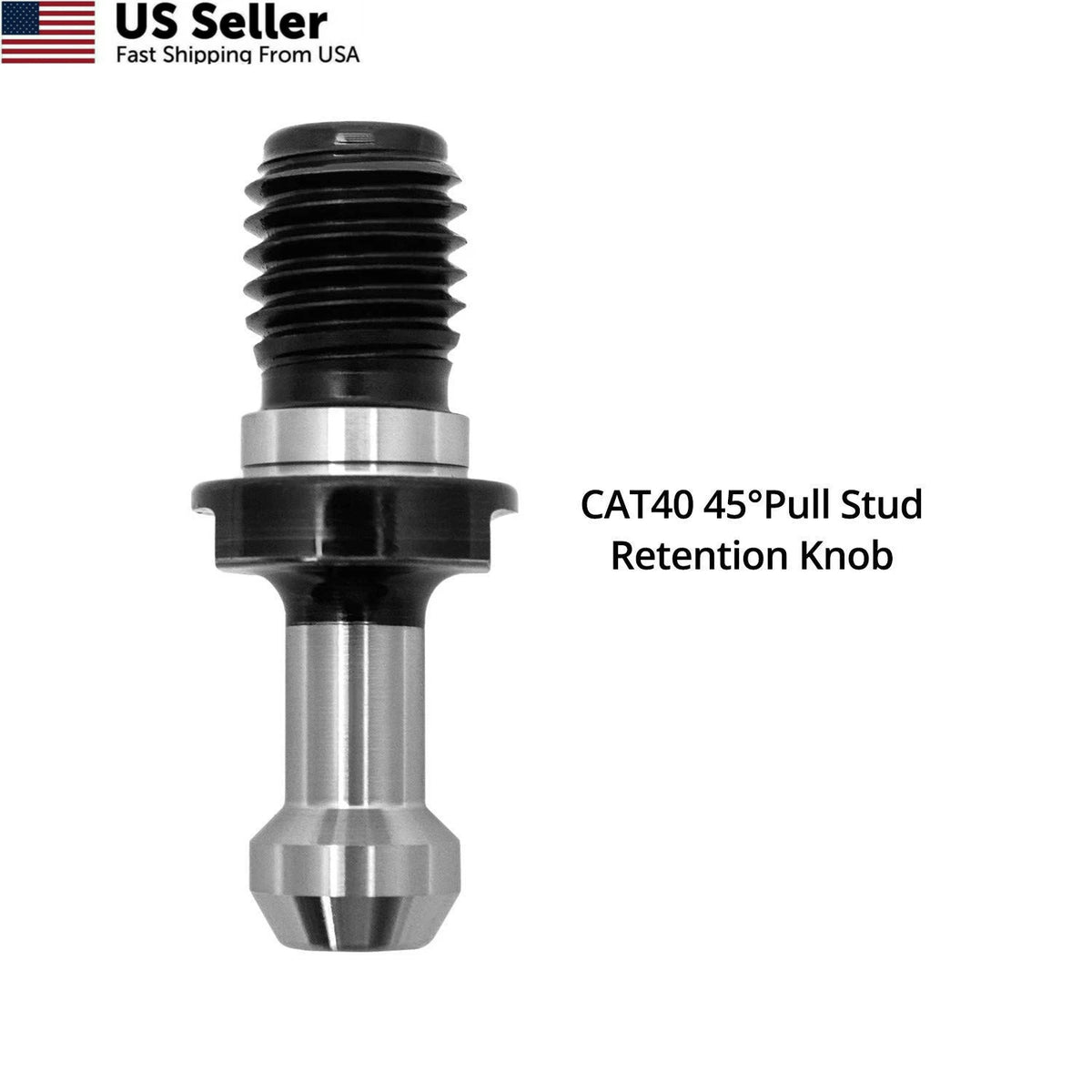 10Pcs CAT40 45° Pull Stud Retention Knob for HAAS CAT 40 CNC