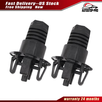 2X Hood Bumper Cushion Stop for BMW Mini (51767348121, 51767183752)