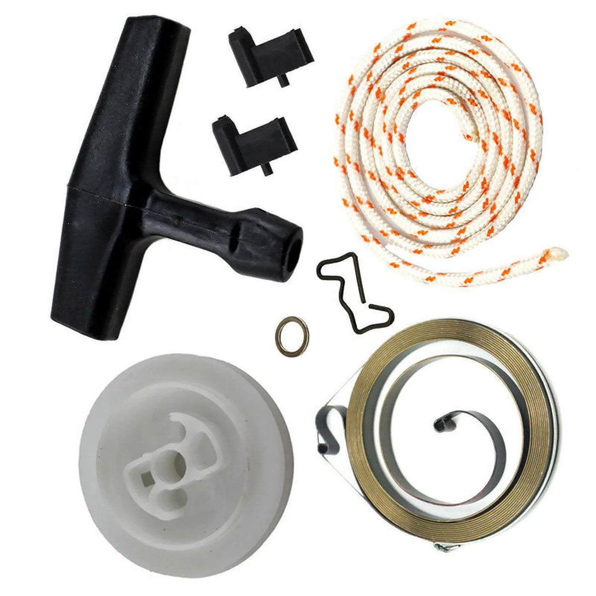 Recoil Starter Handle Rope Pulley Spring Kit for Stihl 034 036 044 046