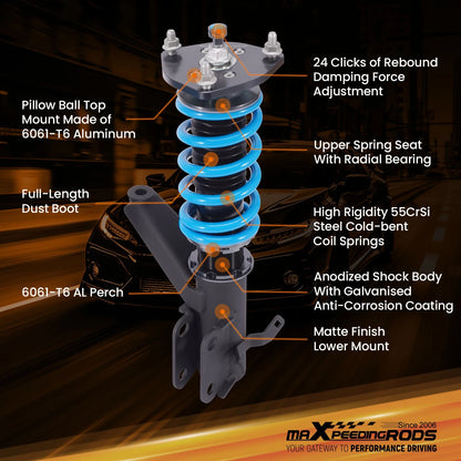 24 Way Damper Coilover Lowering Kit for Honda Civic EM2 (2001–2005) 3LD01T