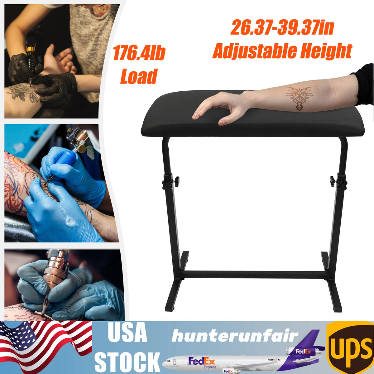 Adjustable Tattoo Armrest Stand for Tattoo Artists