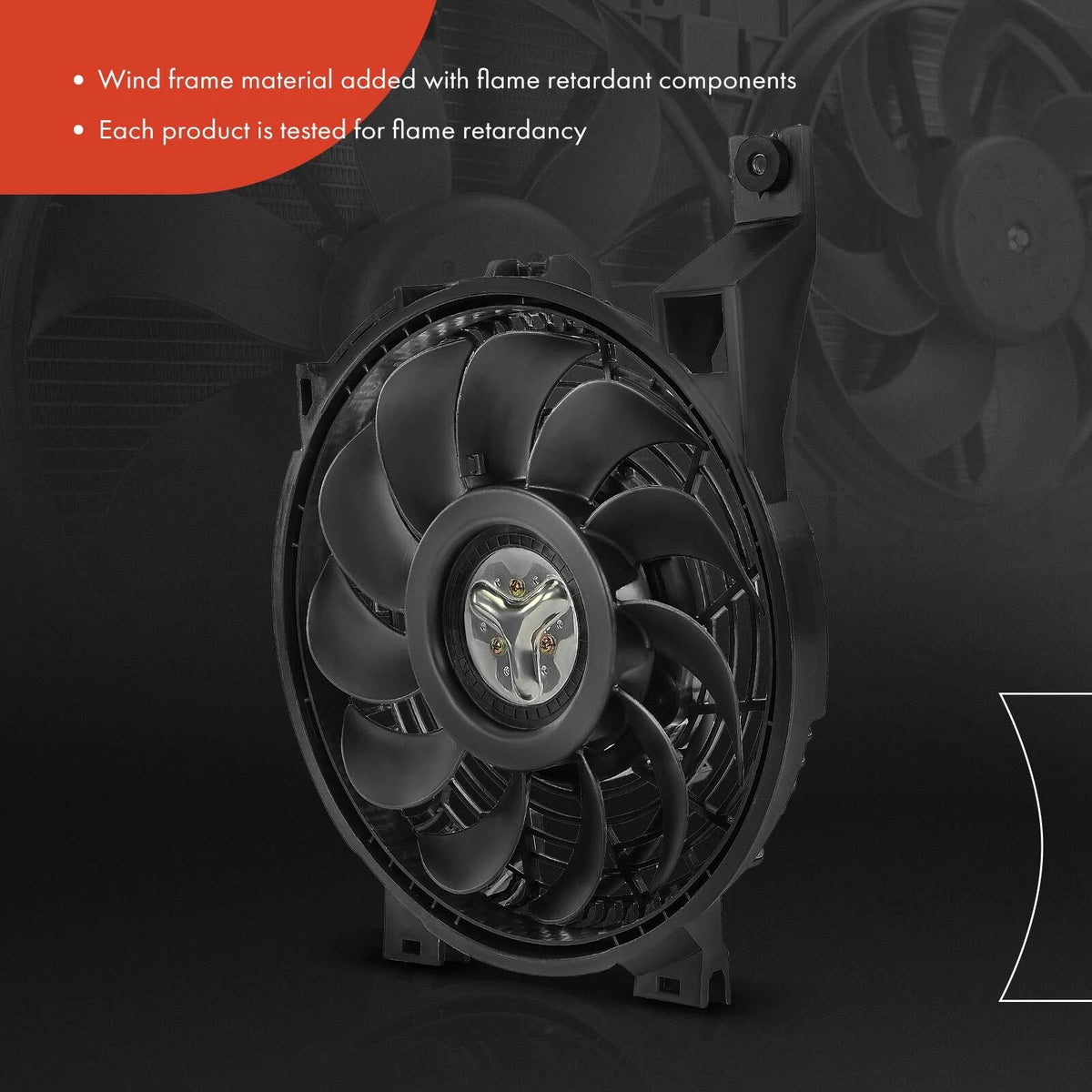 Cooling Fan Assembly for Lexus GX460 (2010–2023) LX3120105, 8859060090, 8859060091