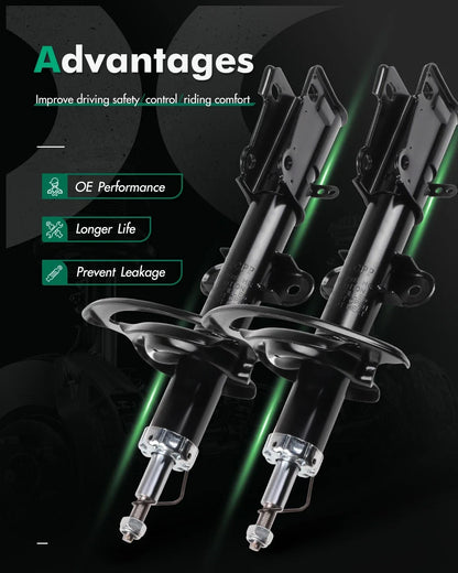 Front Pair Shocks Struts for Chrysler Pacifica (2004–2008)
