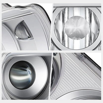 Chrome Projector Headlight Lamp Right Side for 2008–2014 Dodge Challenger