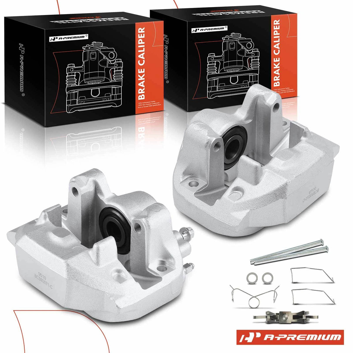 A-Premium Pair Rear Brake Calipers for Lexus LS460 LS600h (2007–2017) 19-3571, 4783050150, 19-P3571, 19-P3570