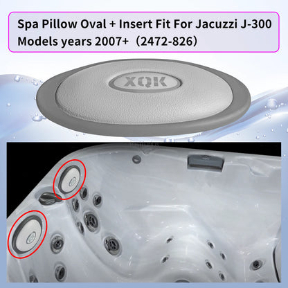 Set of 4 Replacement Pillows for Jacuzzi J-300 (2014–2020)