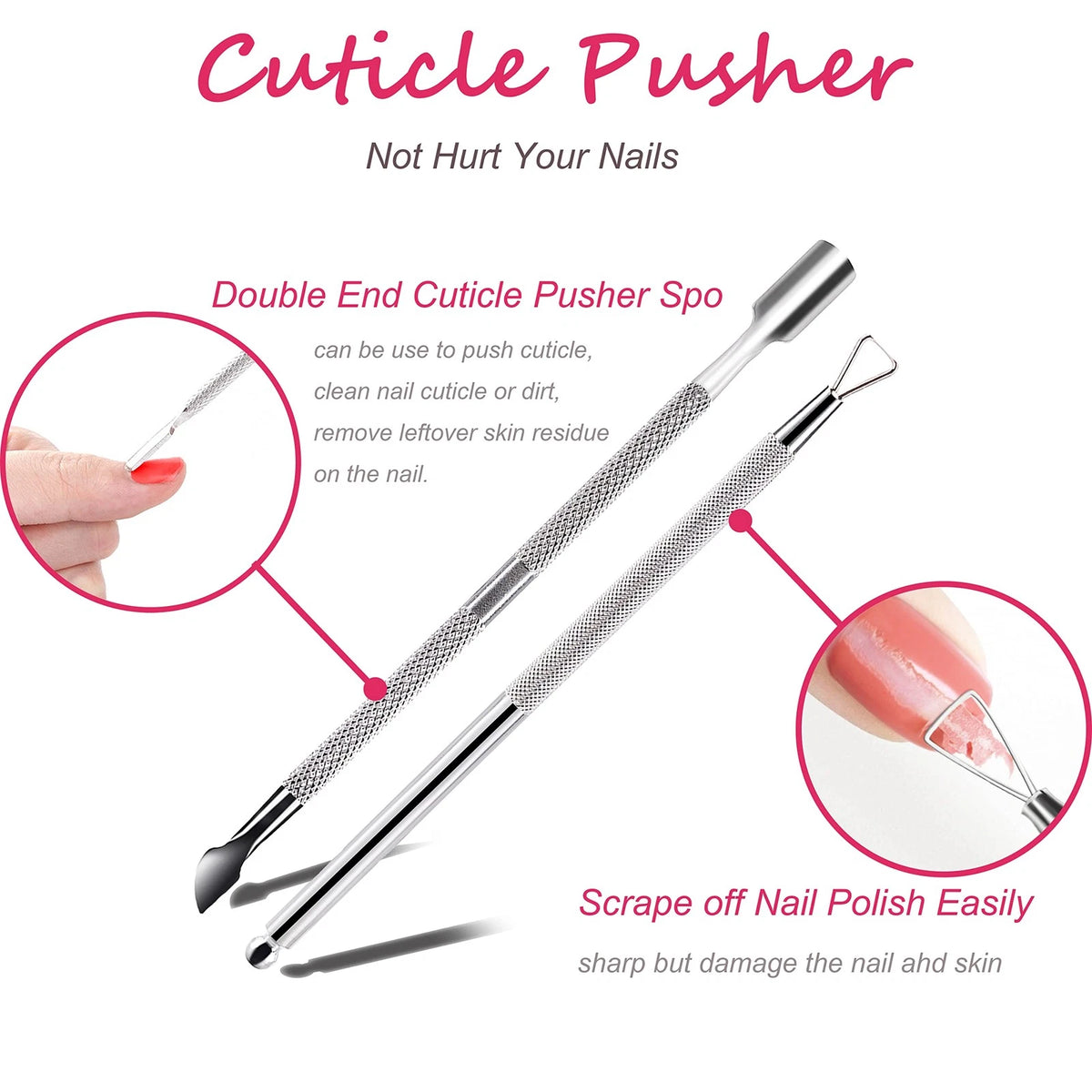 10 Clips Gel Polish Remover Tools Kit with 400 Lint-Free Wipes and Files