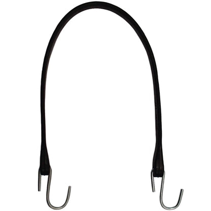 21" Universal Rubber Bungee Cord Strap Tie Down with Steel S Hooks