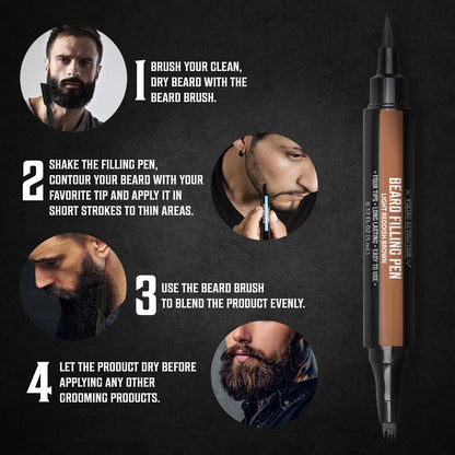 2X Beard Pen for Reddish Brown (No Part Numbers Supplied)