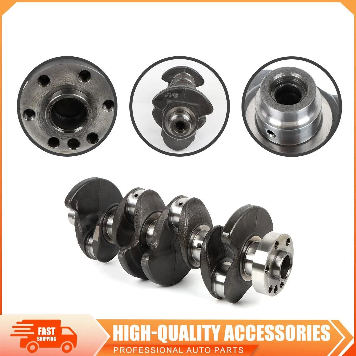 Crankshaft for BMW 20i 28i 2.0L L4 Turbo N20 N26 (2012–2018) 11 21 7 640 165, 11217640165, 11 21 2 212 762, 11212212762