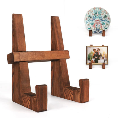 Wooden Plate Stand for Display (8.8 Inch)