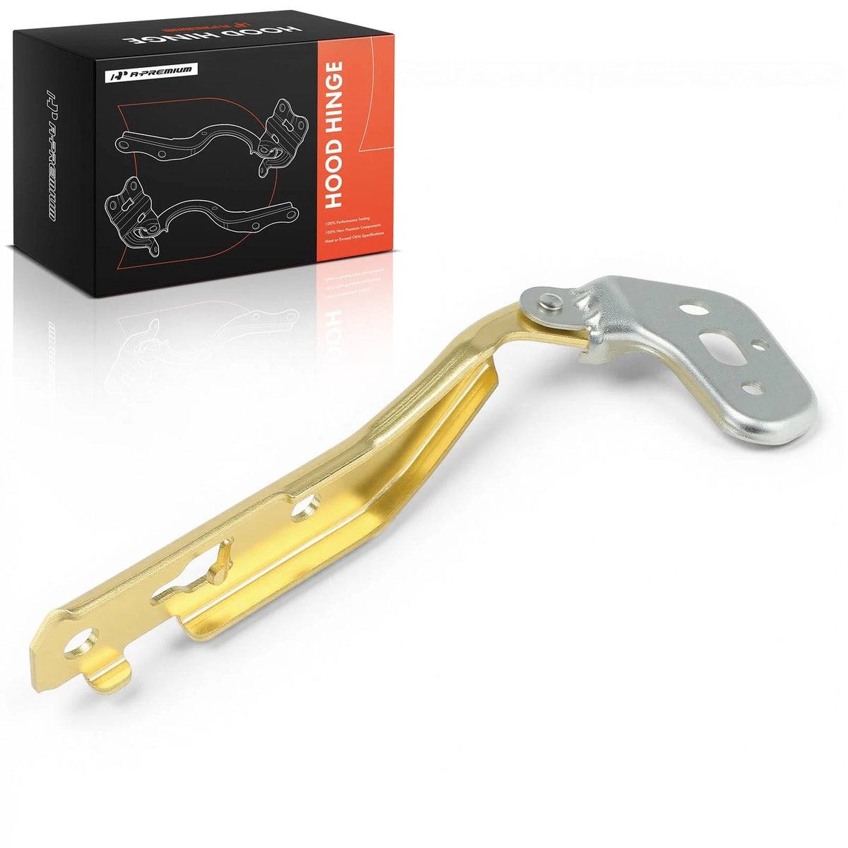 Front Driver Hood Hinge for Audi A6, A6 Quattro, S6 (2005–2011) 4F0823301