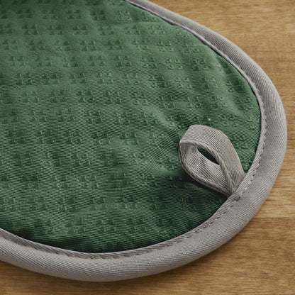 2X Pot Holder for KitchenAid Asteroid (6.5"x10", Dark Green)