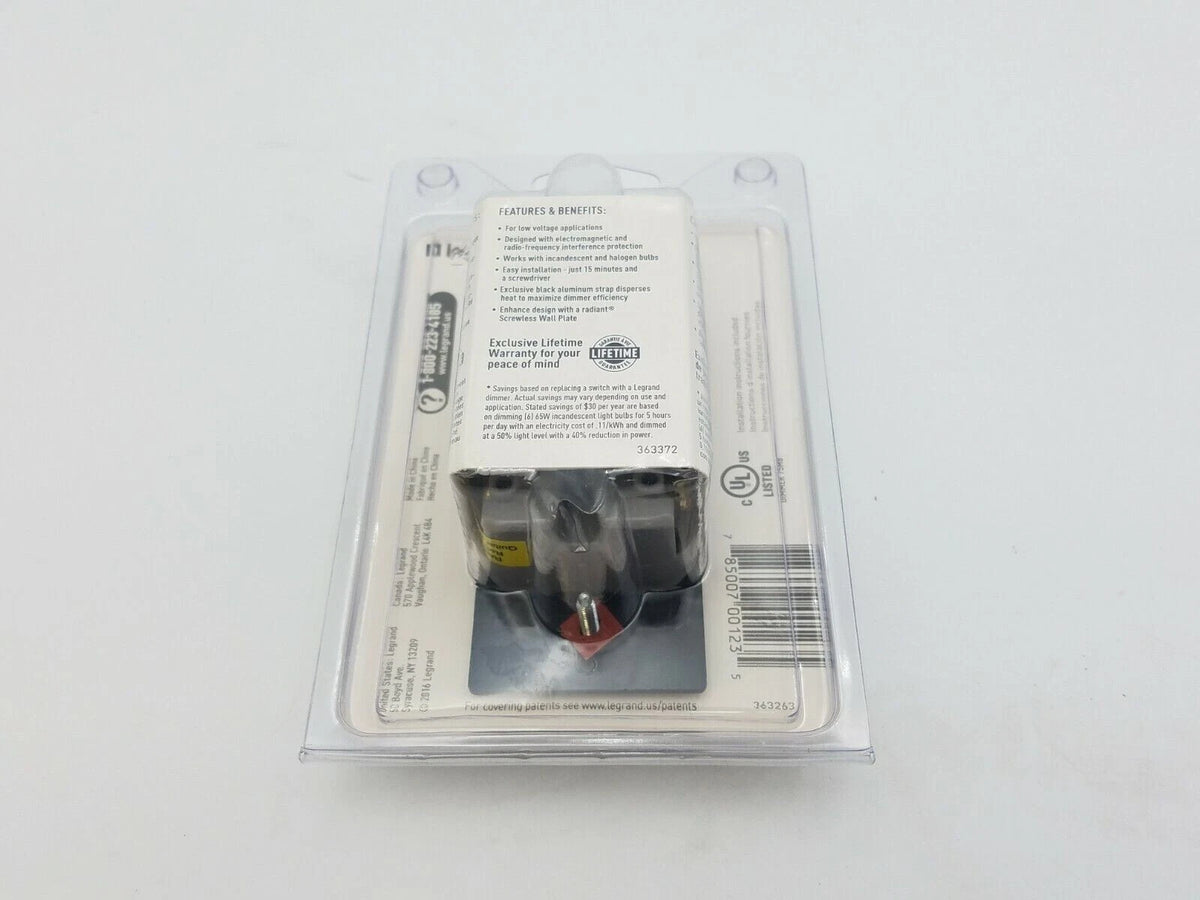 Magnetic Low Voltage Dimmer for Pass Seymour Legrand LSLV603PWV (1P 3 Way)