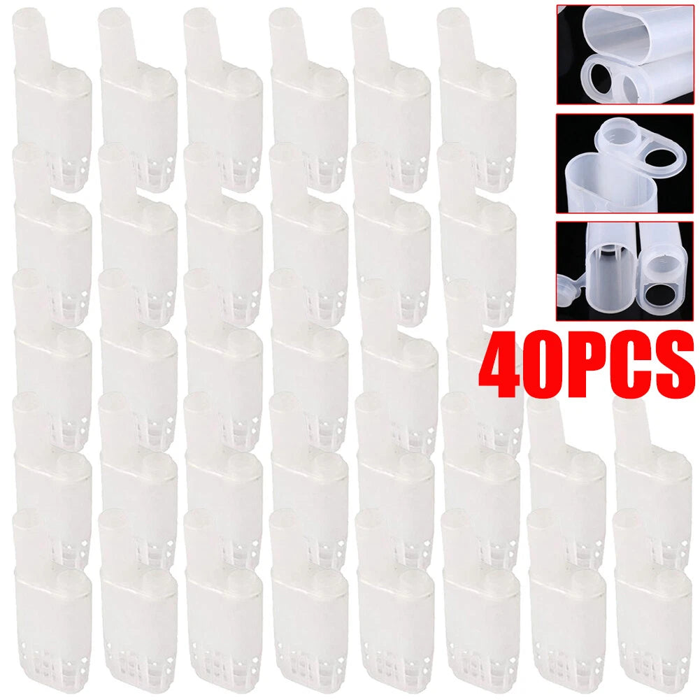 40PCS Beekeeping Supplies Queen Bee Roller Cages Tool
