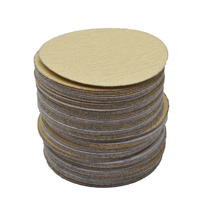 100 Pack of 5 Inch Hook Loop Sanding Discs 80 Grit