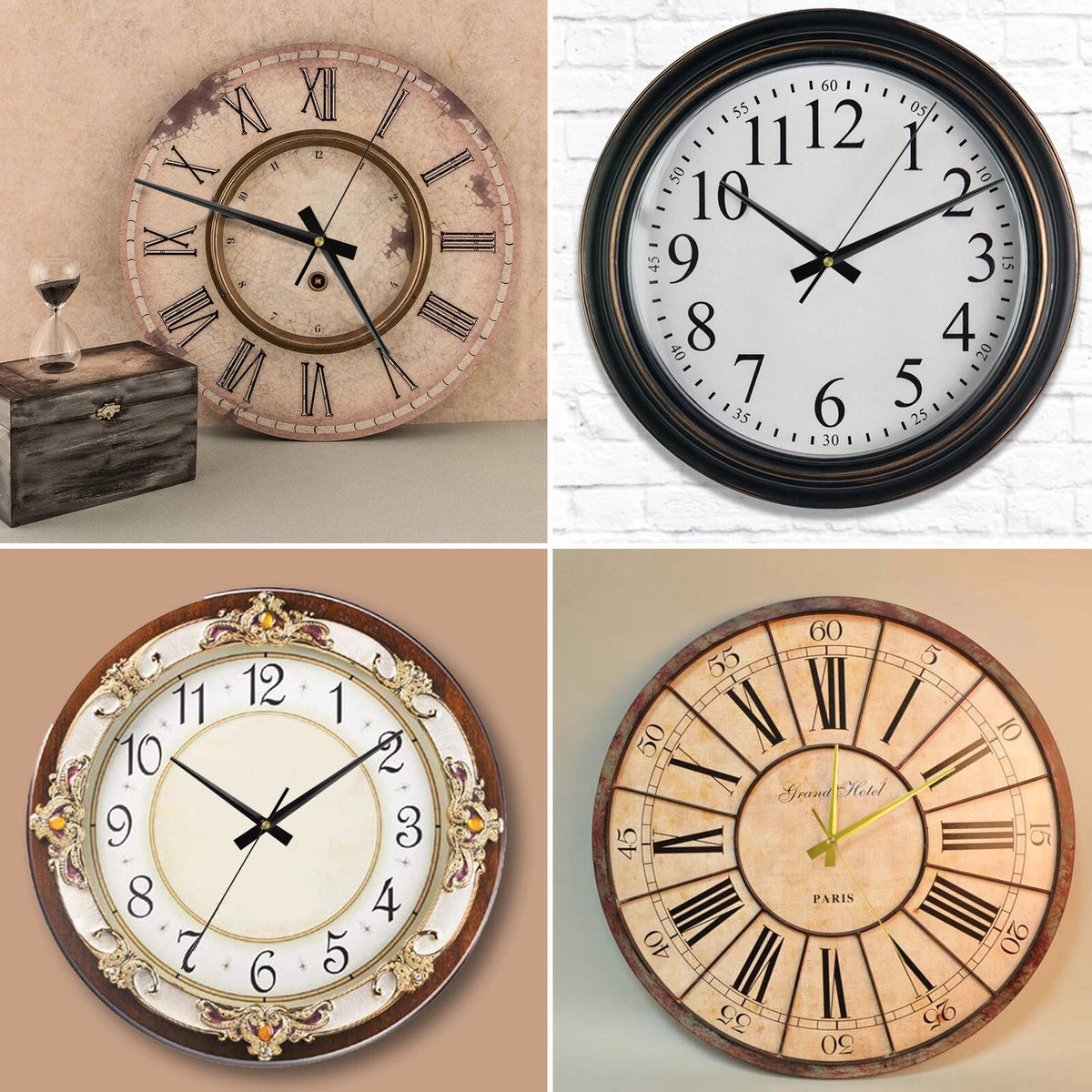 3X Quartz Clock Movement Mechanism Replacement Parts Kit