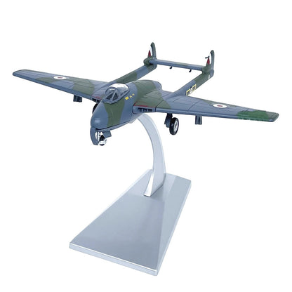 Diecast Alloy Jet Model for De Havilland D.H.100 Vampire Fighter
