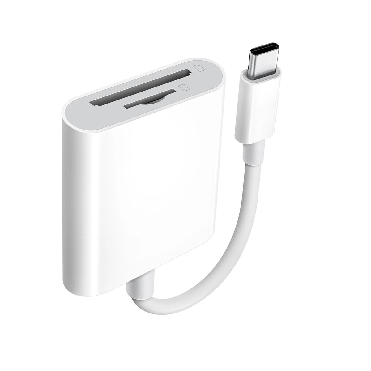 Memory Card Viewer Adapter for iPhone 15 16 17, iPad Mini, MacBook