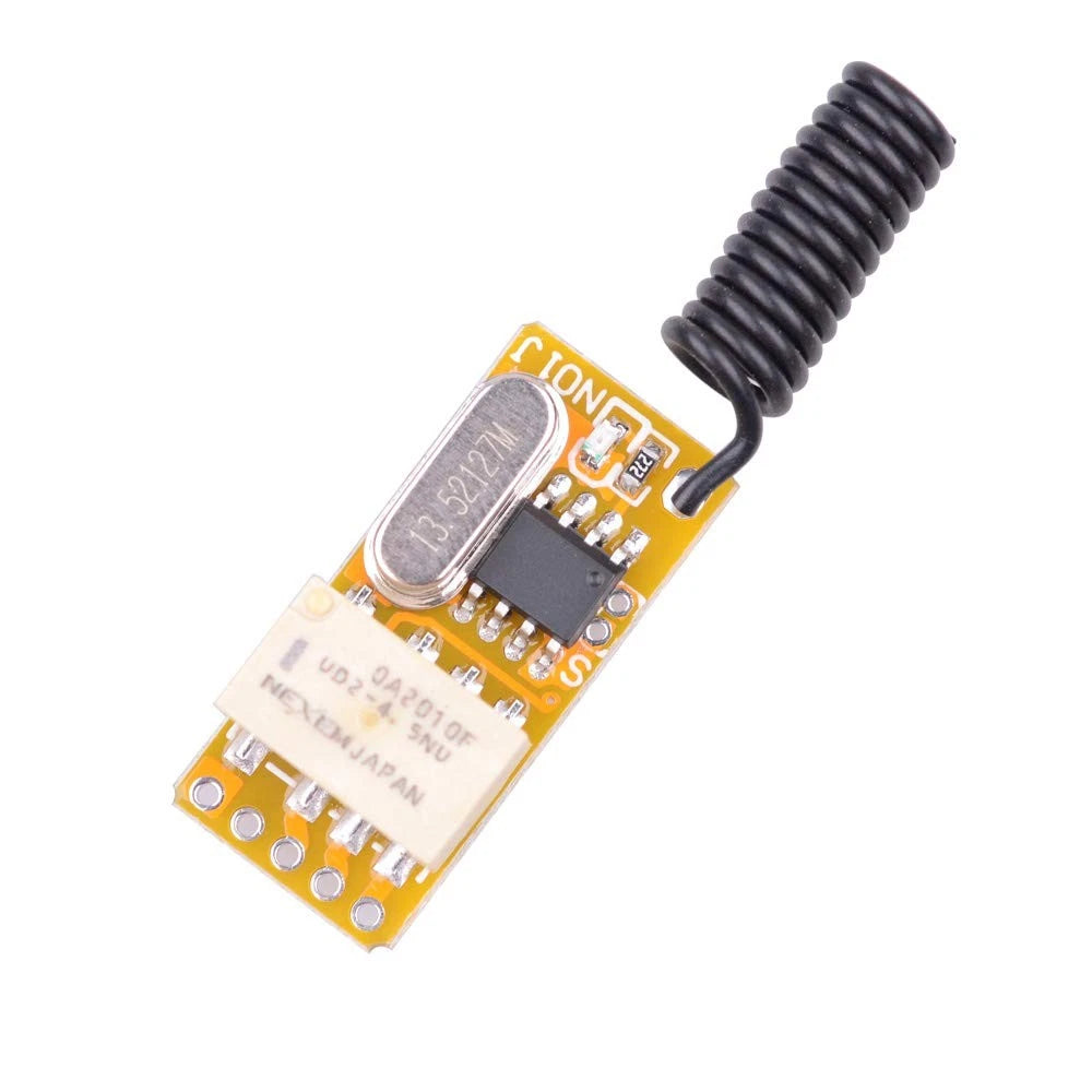 Wireless Remote Control Switch for Mini PCB 433MHz (3.7-12V)
