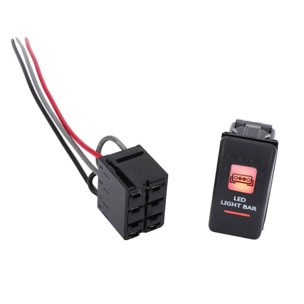 Amber LED Light Bar Switch Rocker for Can-Am Maverick (2013–2023)