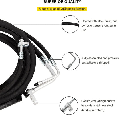Rear AC Line Set for 2015–2020 Tahoe & Yukon
