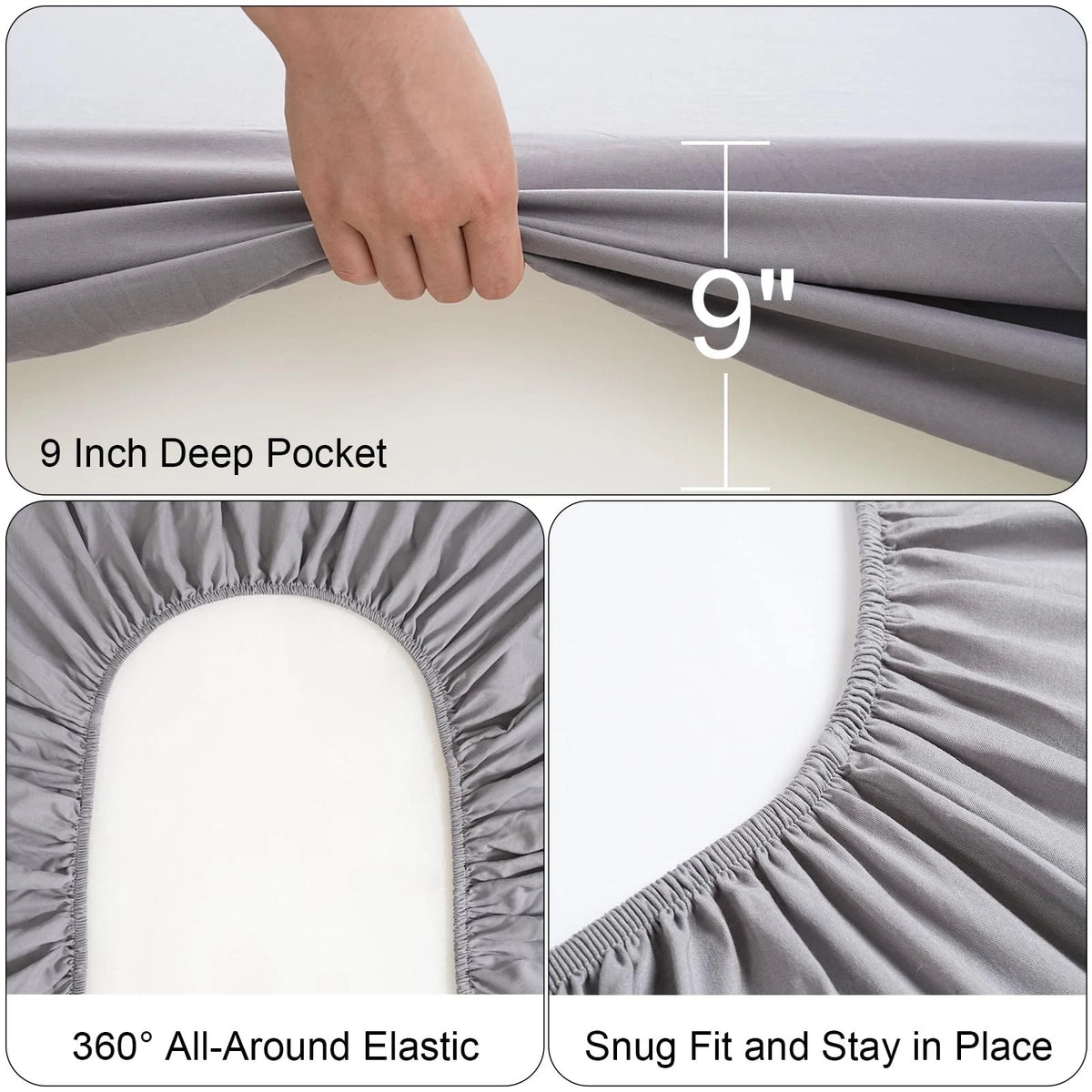 Cot Sheet Set 4 Piece for Narrow Twin RVs Bunk Camper (31" x 75")